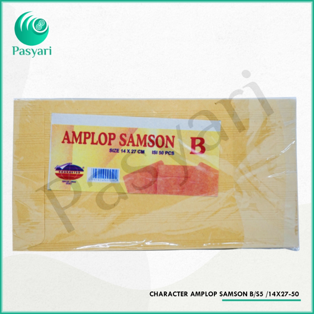 

CHARACTER AMPLOP SAMSON B/S5 /14X27-50