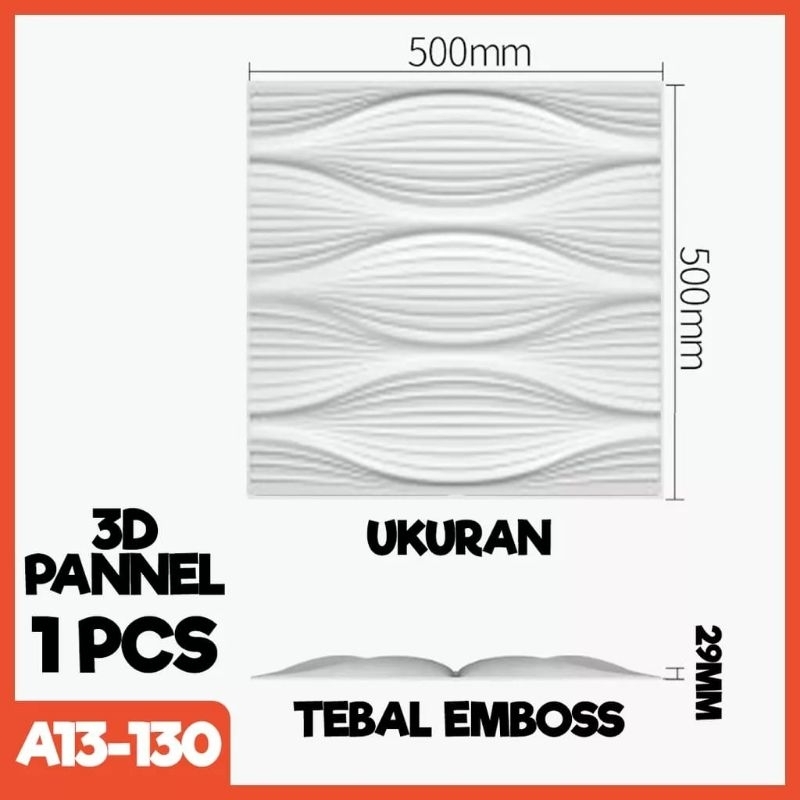 Wallpanel 3D PVC Wallpaper Dinding Wallpanel