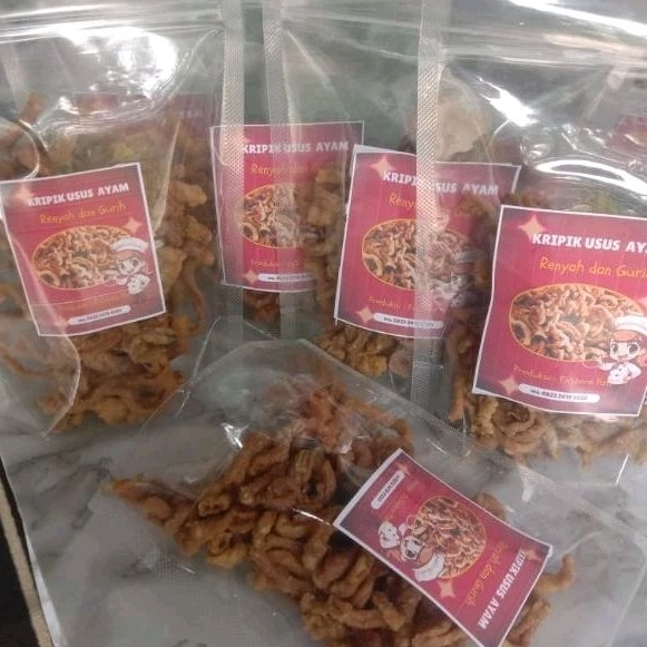 

Keripik Usus Ayam Renyah