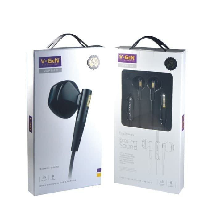 HEADSET V-GEN VEP1-12 | HEADSET MURAH | SUPERBASS | HANDSFREE KABEL | TERLARIS
