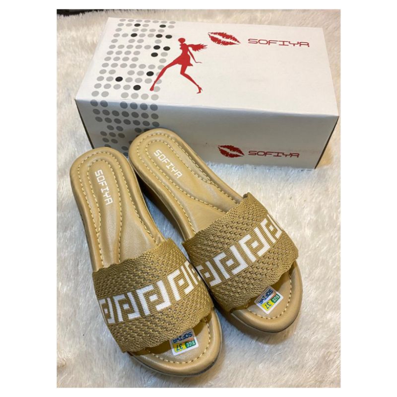 Sandal Wedges FJ/sandal wedges lebaran/sandal wanita lebaran/sandal promo wanita