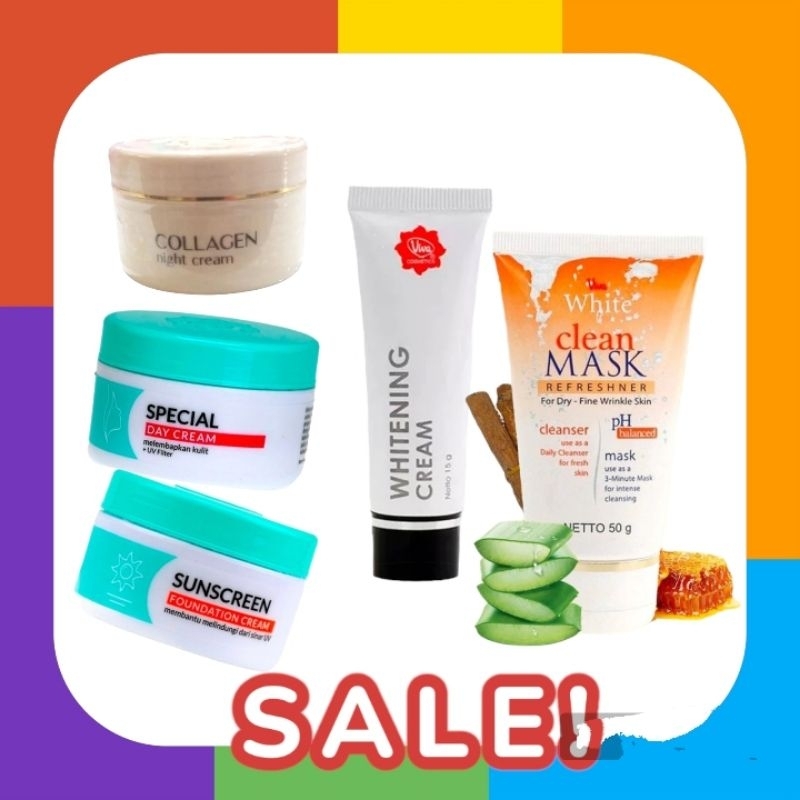 Viva Satu Paket Flek Hitam  Lengkap Sabun muka