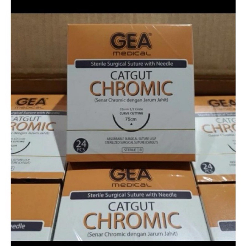 Benang Jahit Medis Catgut Chromic /Catgut Plain /Catgut silk