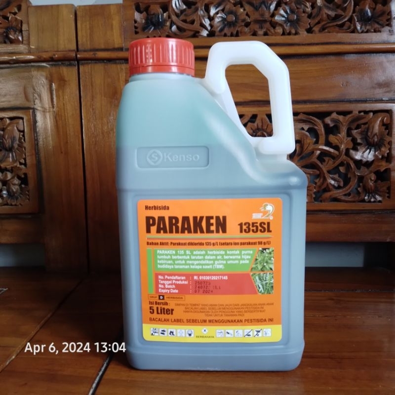 Obat rumput PARAKEN 135 SL 5 Liter