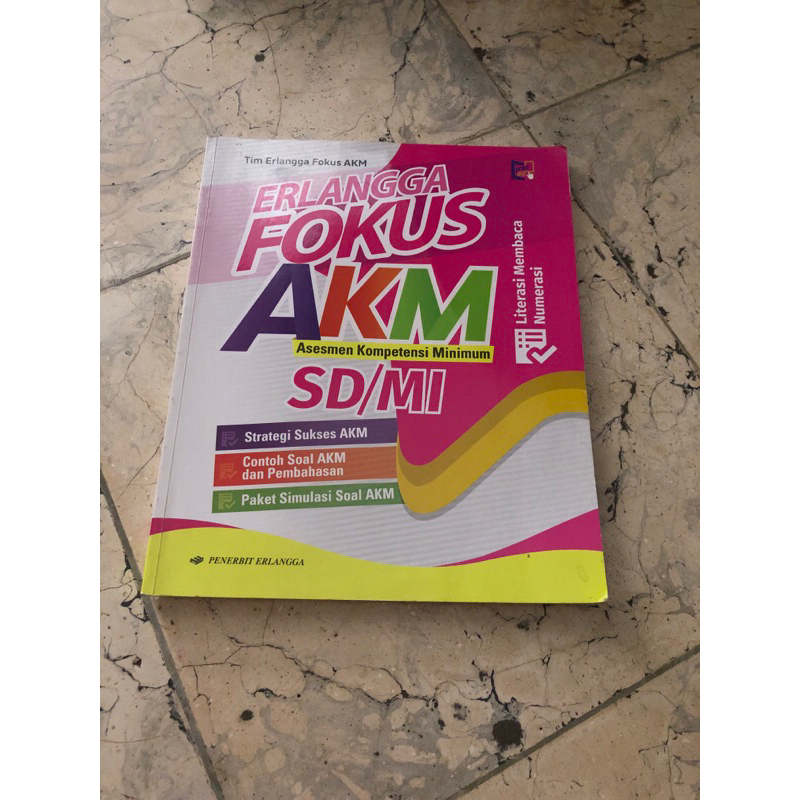 buku erlangga fokus akm sd