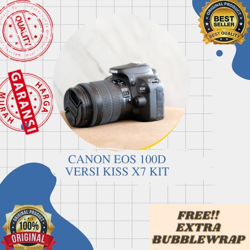 CANON EOS 100D VERSI KISS X7 KIT