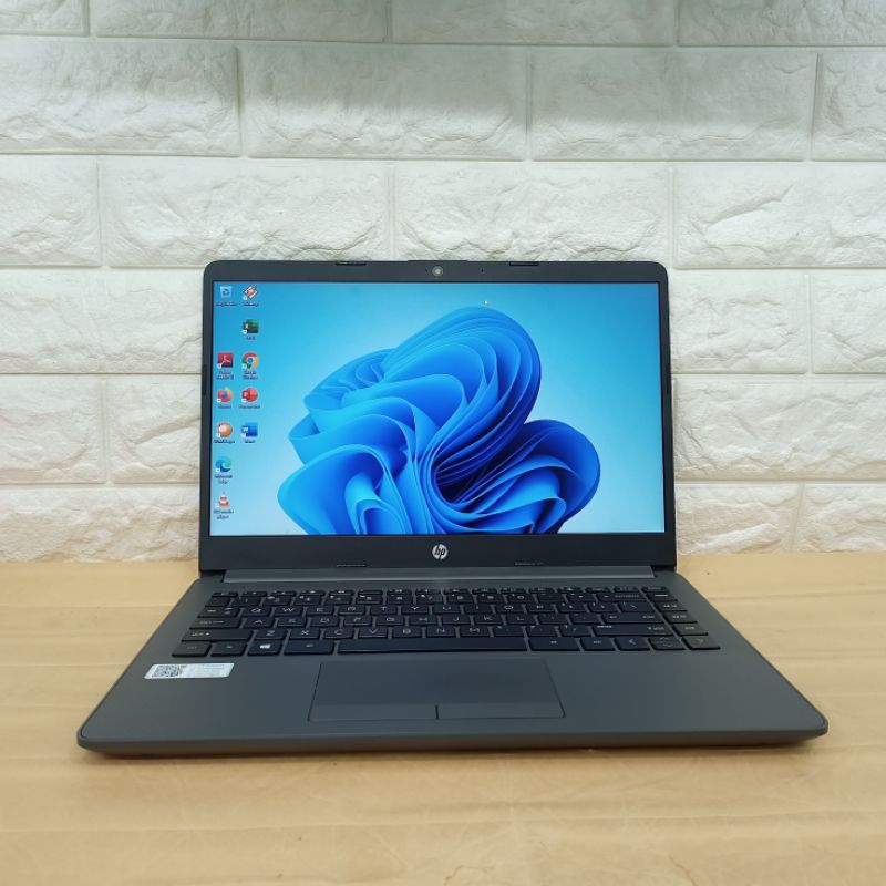 LEPTOP HP 245 G8 AMD ATHLON SILVER 3050U RAM 4GB SSD 512GB MULUS SEKALI FULDUS COCOK SEKOLAH KERJA K