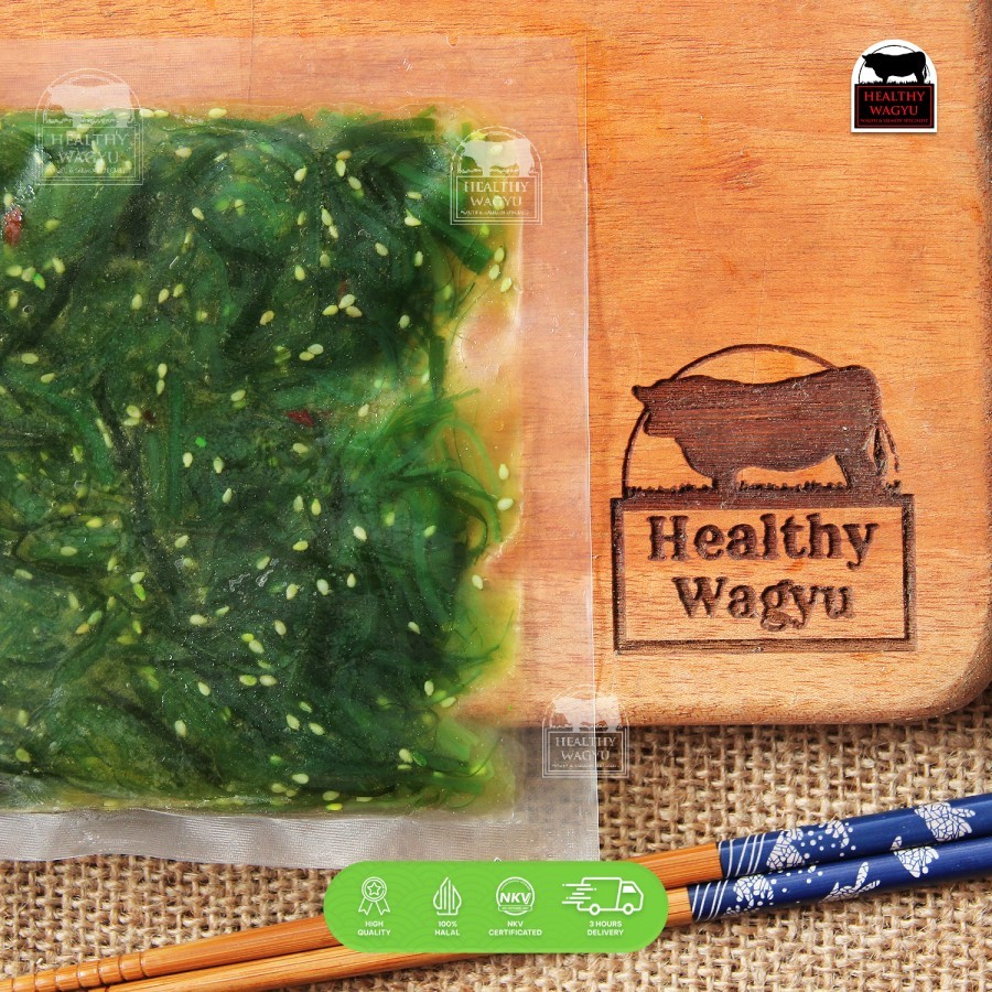 

RB Chuka Wakame Fresh Seaweed Salad Rumput Laut 200gr