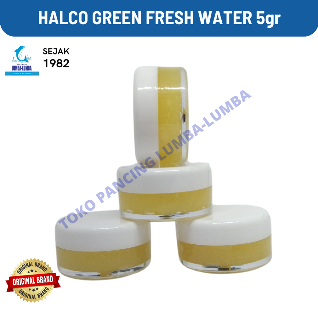 HALCO FRESH WATER 5gr / HALCO HIJAU / HALCO MANCING