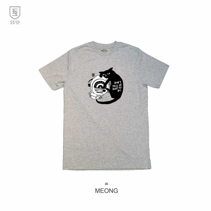 KAOS PRIAUNISEX VESPA SCOOTER CULTURE By RAVESPA || SOFT COMBED 24s || SS.CO MERCH “ MEONG “