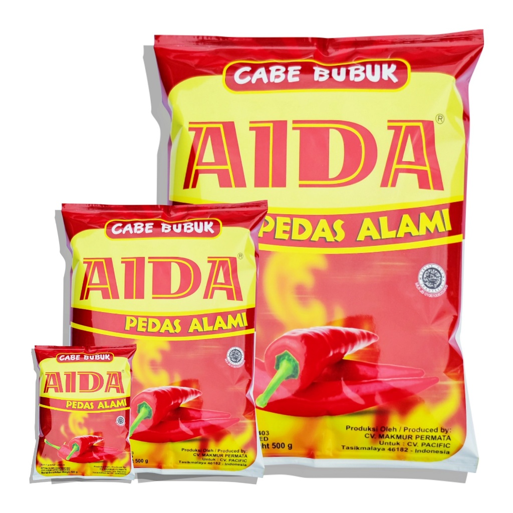 

Cabe Bubuk Extra Pedas Aida 25gram