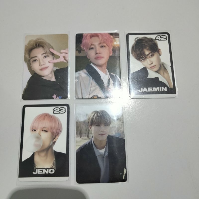 [READY STOCK] PHOTOCARD OFFICIAL NCT DREAM JENO JAEMIN TC COMAZZ LD WITHMUU ISTJ TC GLIMO FLIPBOOK