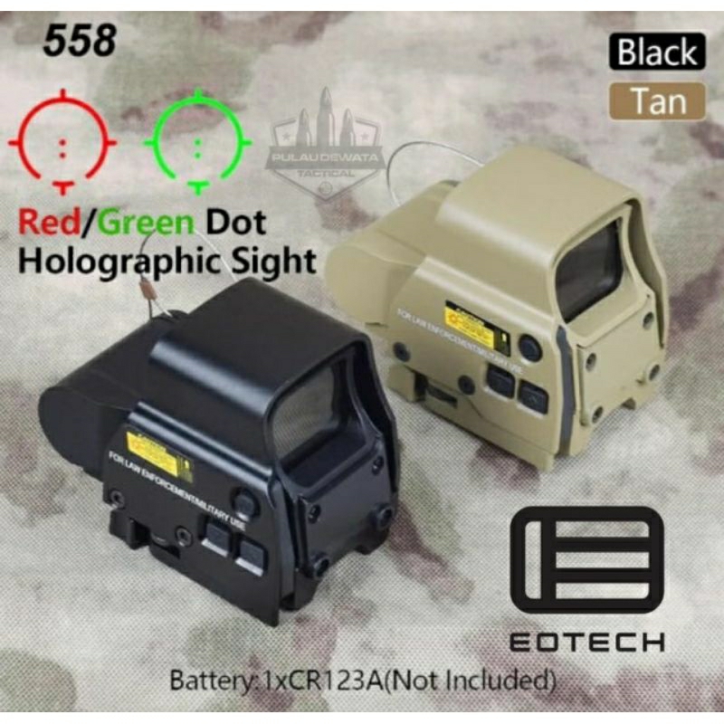 EOTECH Holosight 558 XPS3-2 Marking Red Green Dot Sight QD