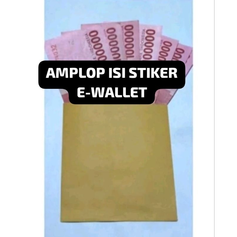 

AMPLOP E-WALLET 5 MENIT CAIR spyltr