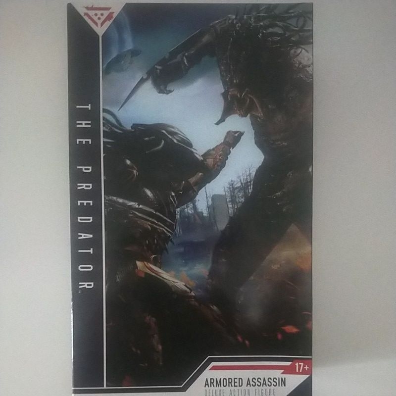 ACTION FIGURE THE PREDATOR ARMORED ASSASSIN DELUXE NECA