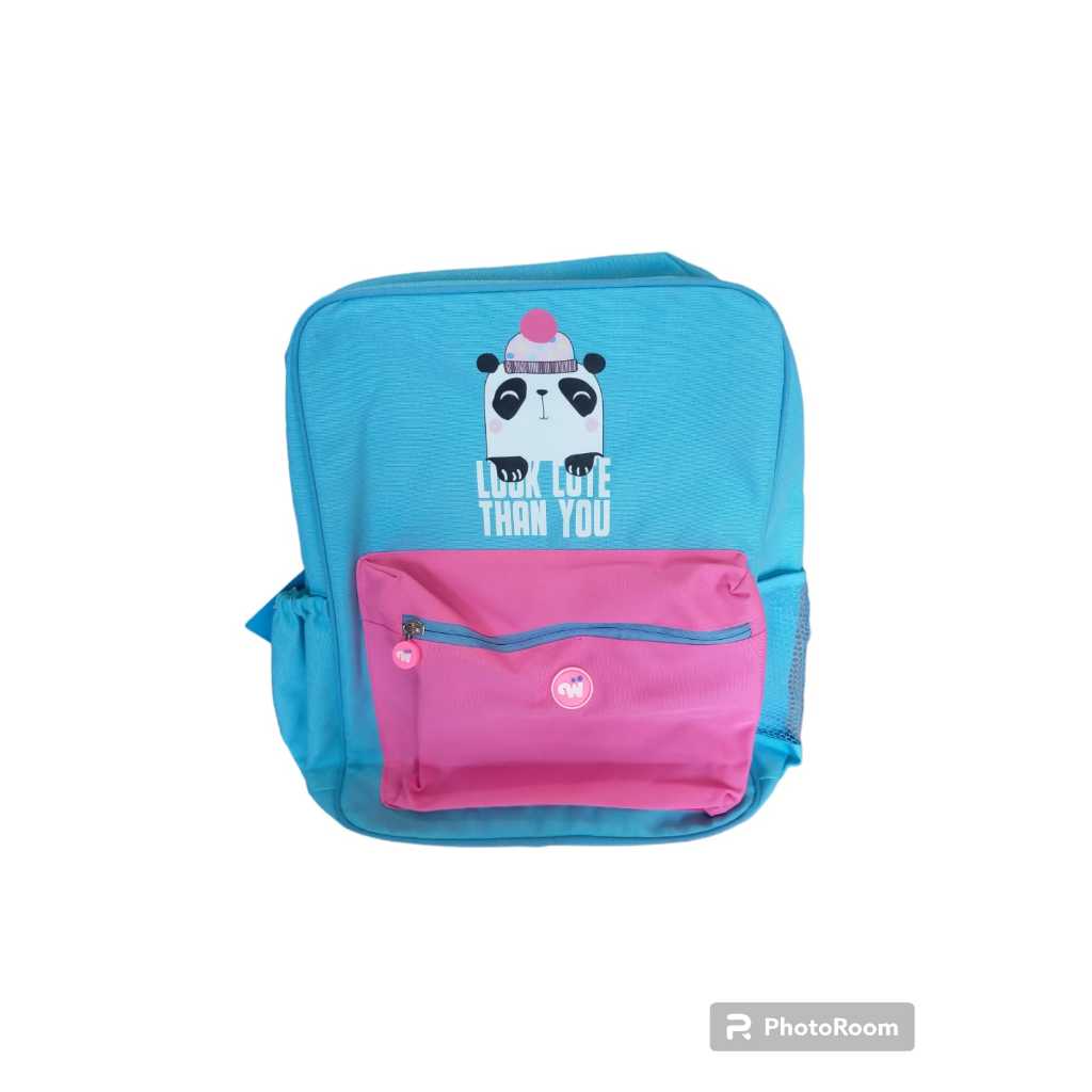 

WIGGLE I Loook Cute Than You Backpack I Buku Tas Kotak Pensil ATK