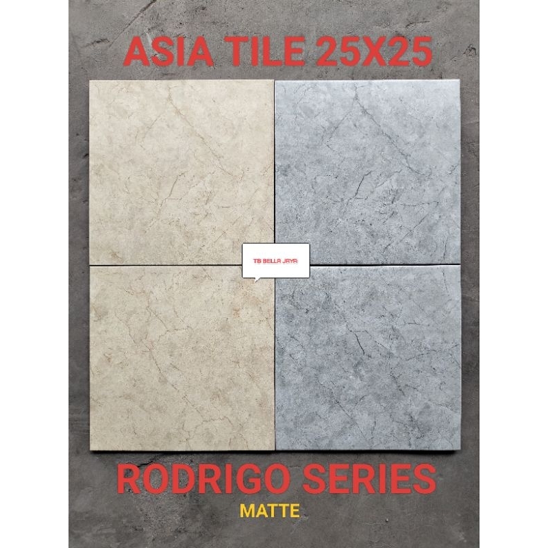 Keramik Lantai Kasar Asia Tile Rodrigo Series Ukuran 2525