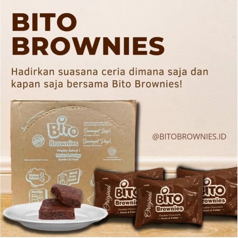 

(ECER) BITO BROWNIES MOIST AND FUDGY