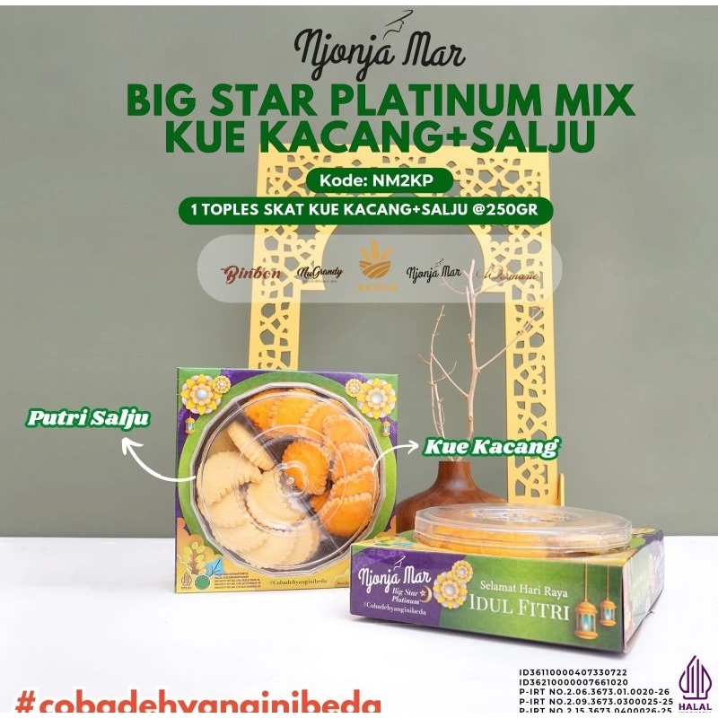

Hampers Kue Lebaran Binbon Mix Nastar