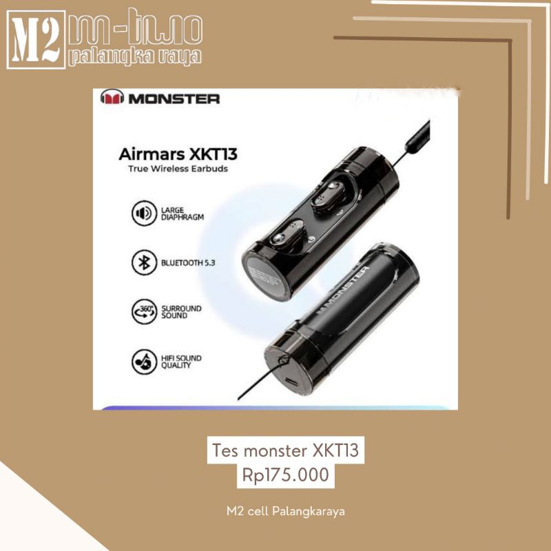 Monster XKT13 earphone Bluetooth Headset