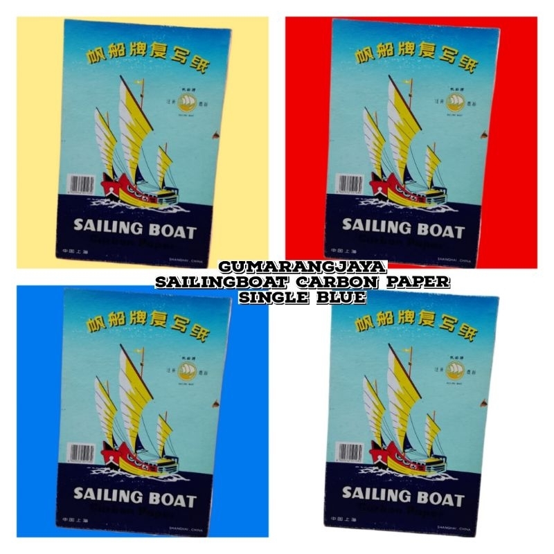 

KERTAS KARBON/CARBON SAILING BOAT SINGLE SIDE BIRU FOLIO ORIGINAL