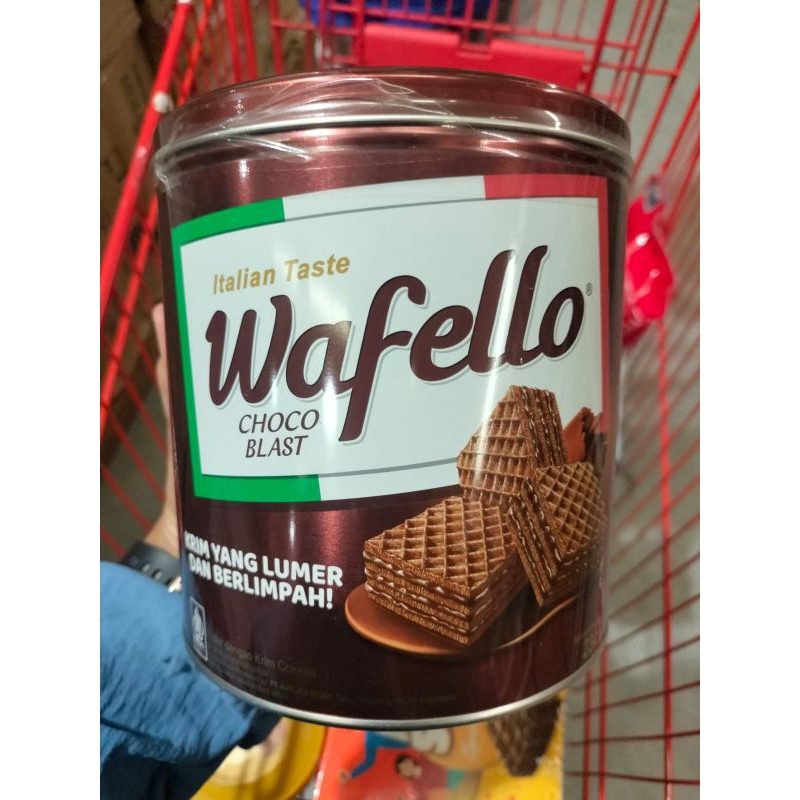 

ROMA Wafer Wafello Choco 234g Kaleng Parcel Lebaran