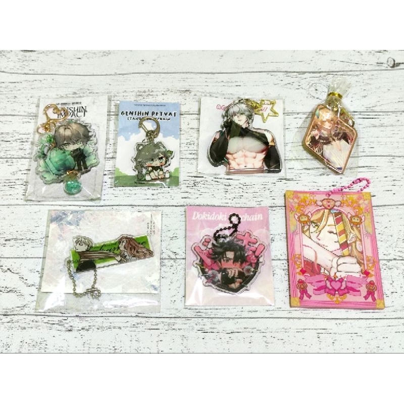 Fanmerch Keychain Genshin Impact