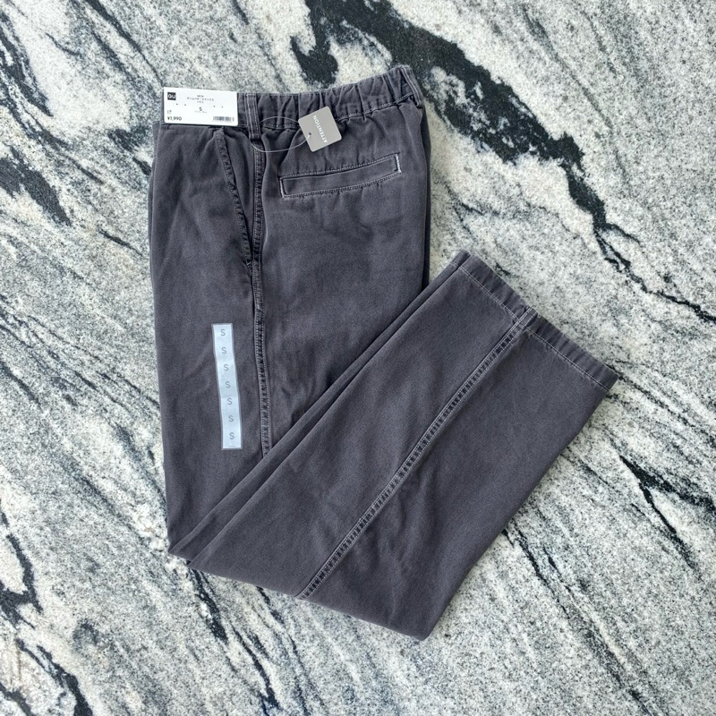 GU Denim Baggy Slacks