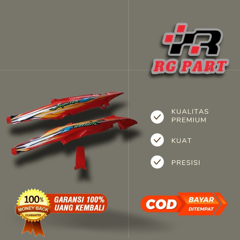 Body belakang Jupiter Z lama Oren plus striping