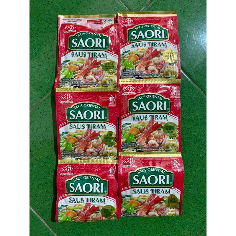 

Saori saus tiram renceng 23 ml isi 10 pcs