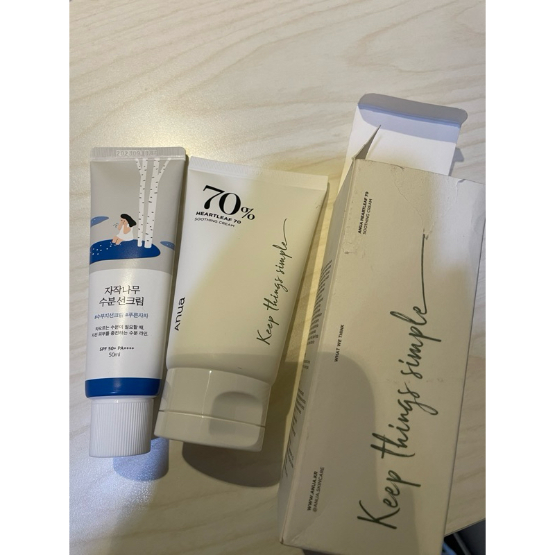 anua heartleaf 70% soothing cream