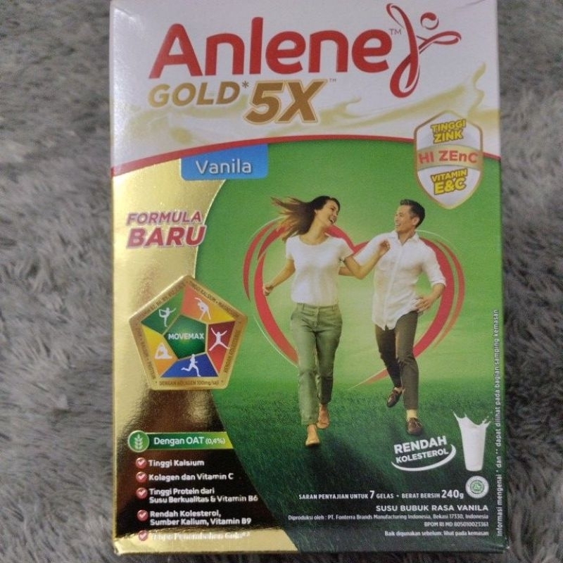 

Anlene GOLD 5X Vanilla 240gr