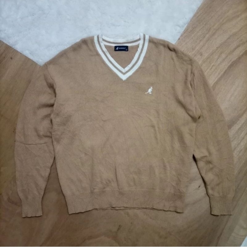 Knitwear atau Sweater Rajut KANGOL