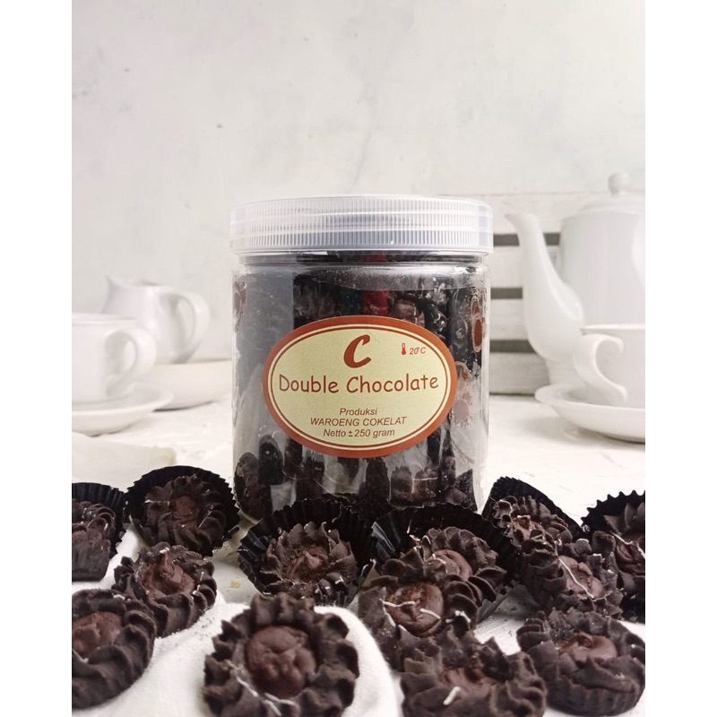 

Waroeng Cokelat Double Chocolate Gluten Free Sagoo Cookies