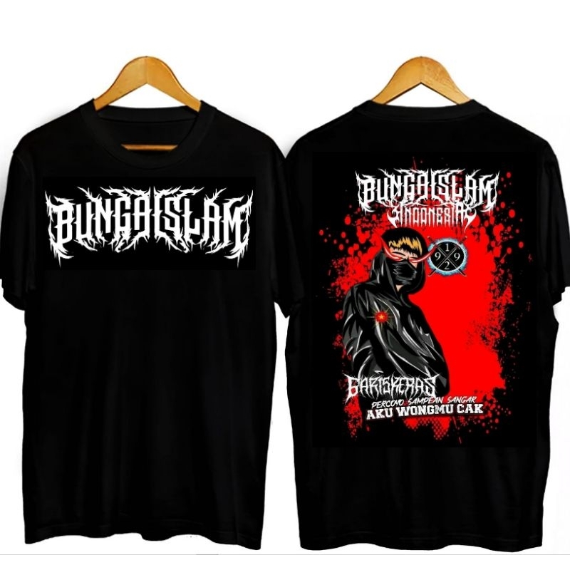 Kaos Bunga Islam Indonesia a2