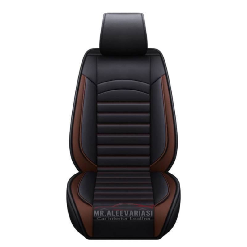 Sarung Jok Mobil Avanza 2005 - 2010 Fullset Depan - Belakang Full Busa Bahan Kulit Sintetis Premium