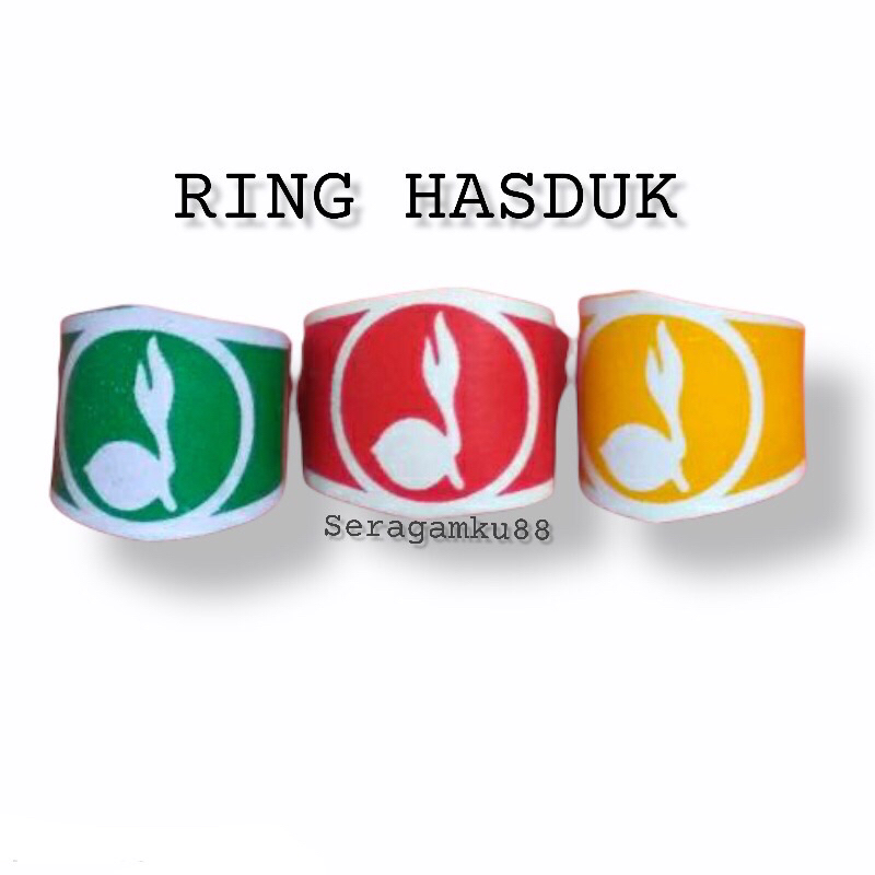 

Kolong Hasduk/ RING HASDUK pramuka Merah Hijau Kuning MURAH
