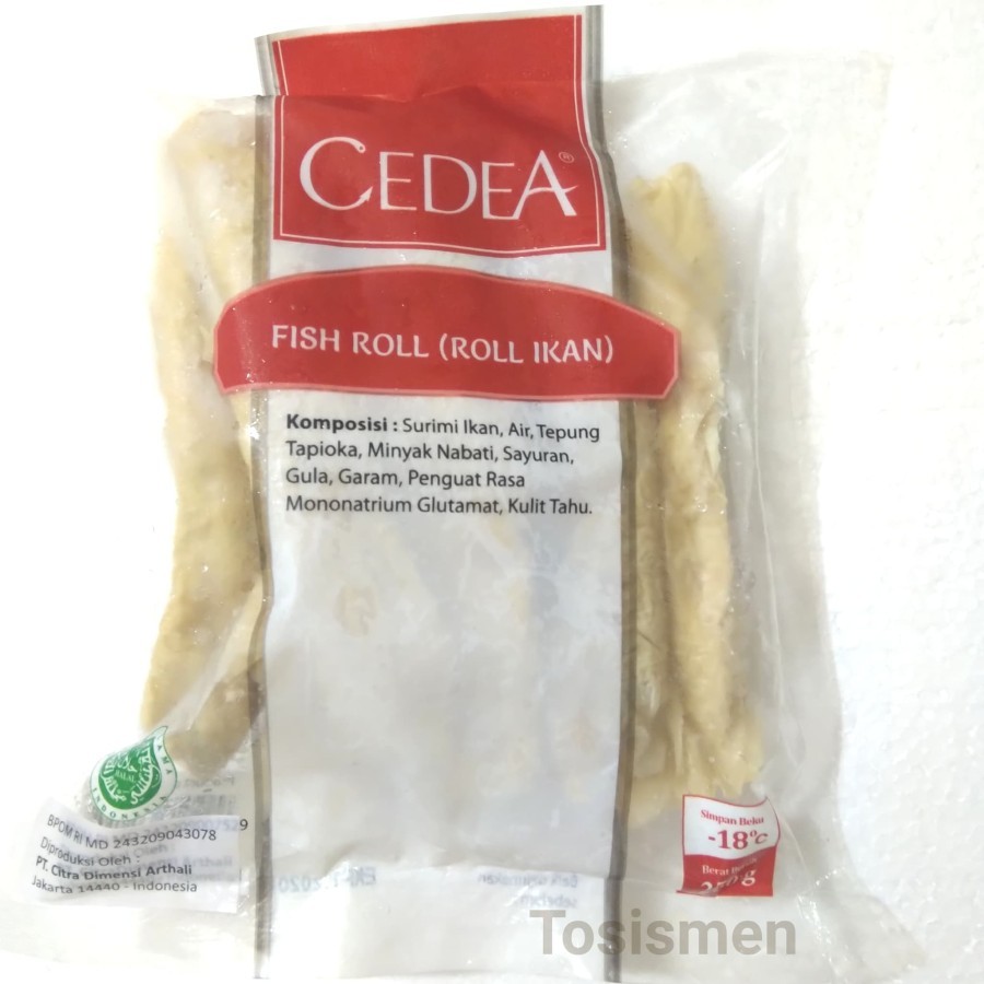 

CEDEA FISHROLL 250 GRAM isi 10