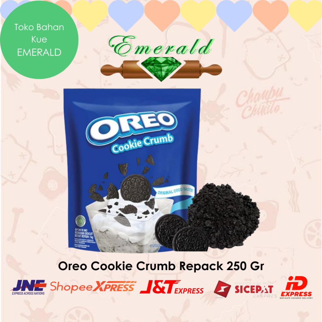 

Oreo Cookie Crumb Topping McFlurry Repack 250 Gr