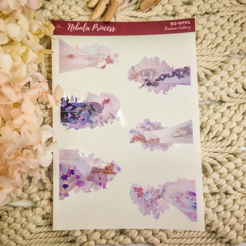 

Nebla Princess Sticker Sheet