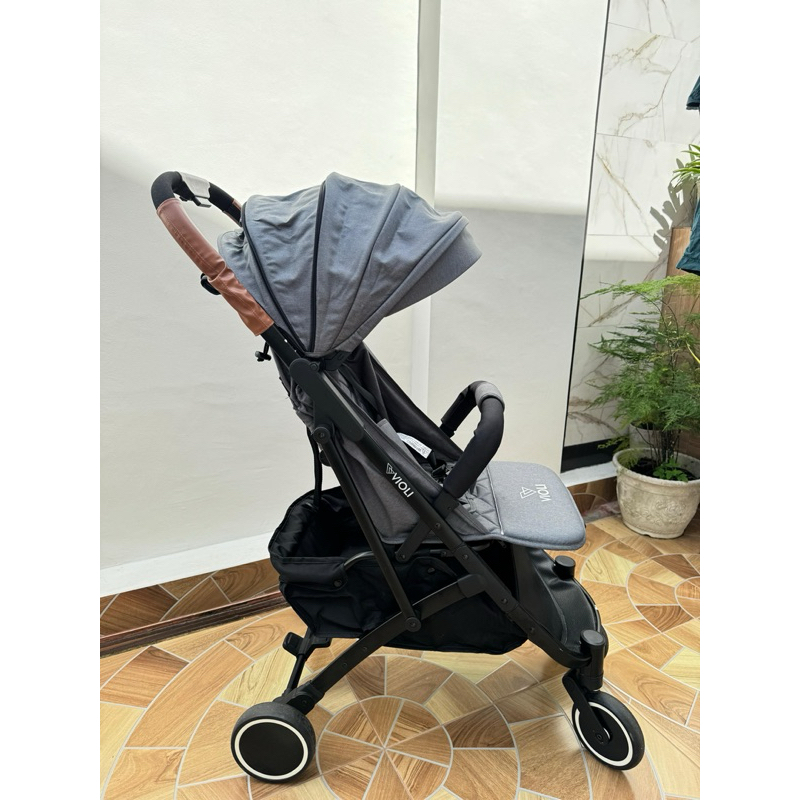 STROLLER ANAK PRELOVED - VIOLI TRAVELITE (GREY)