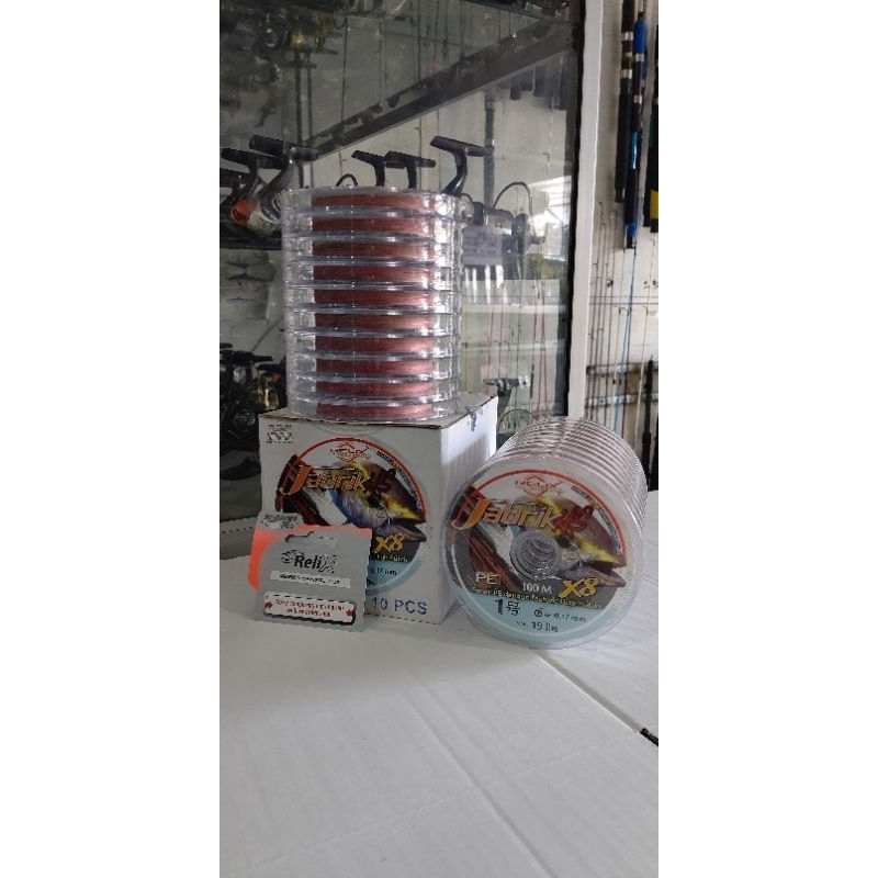 Senar PE Relix Nusantara Jabrik HS PE 1 (100 m)