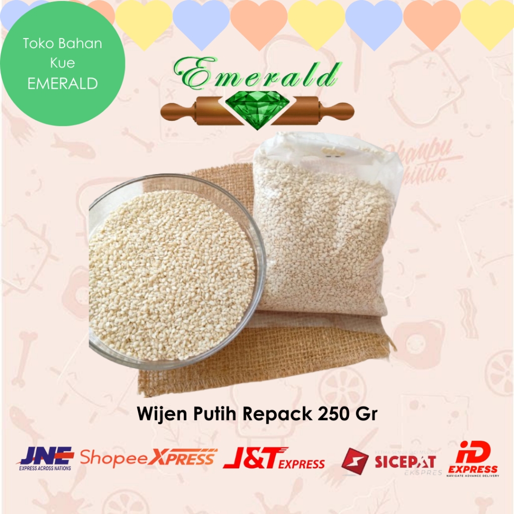 

Wijen Putih Repack 250 Gram