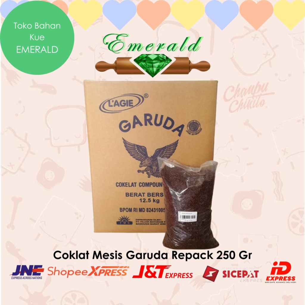 

Coklat Mesis Garuda Premium Repack 250 Gr