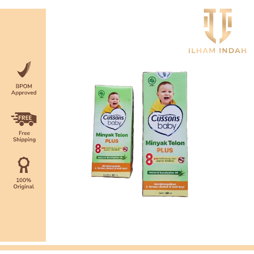 Cussons Baby Telon Oil Plus 60ml