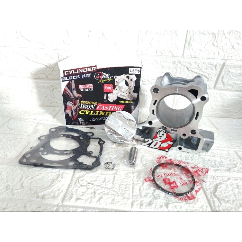 blok set 62 mm xtr Sonic Supra GTR cb CBR 150 led