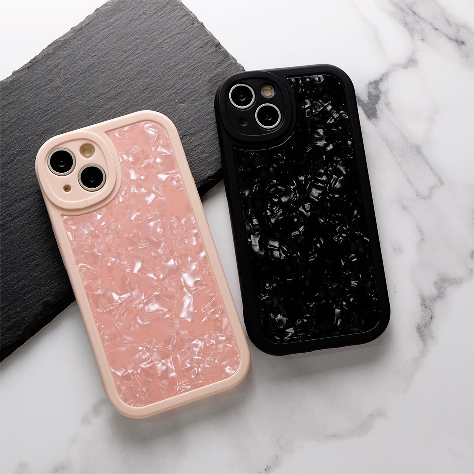 HOT PRODUCT Pearl Black Pink Case Compatible Iphone Sosftcase 7 8 7 + 8+ X Xs Xr 11 12 13 14 15 16