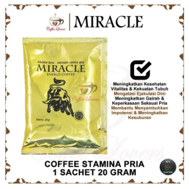 

Miracle Energy Coffee 1 sachet