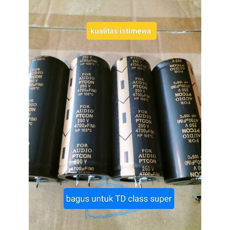 elco 4700uf 250v kualitas bagus