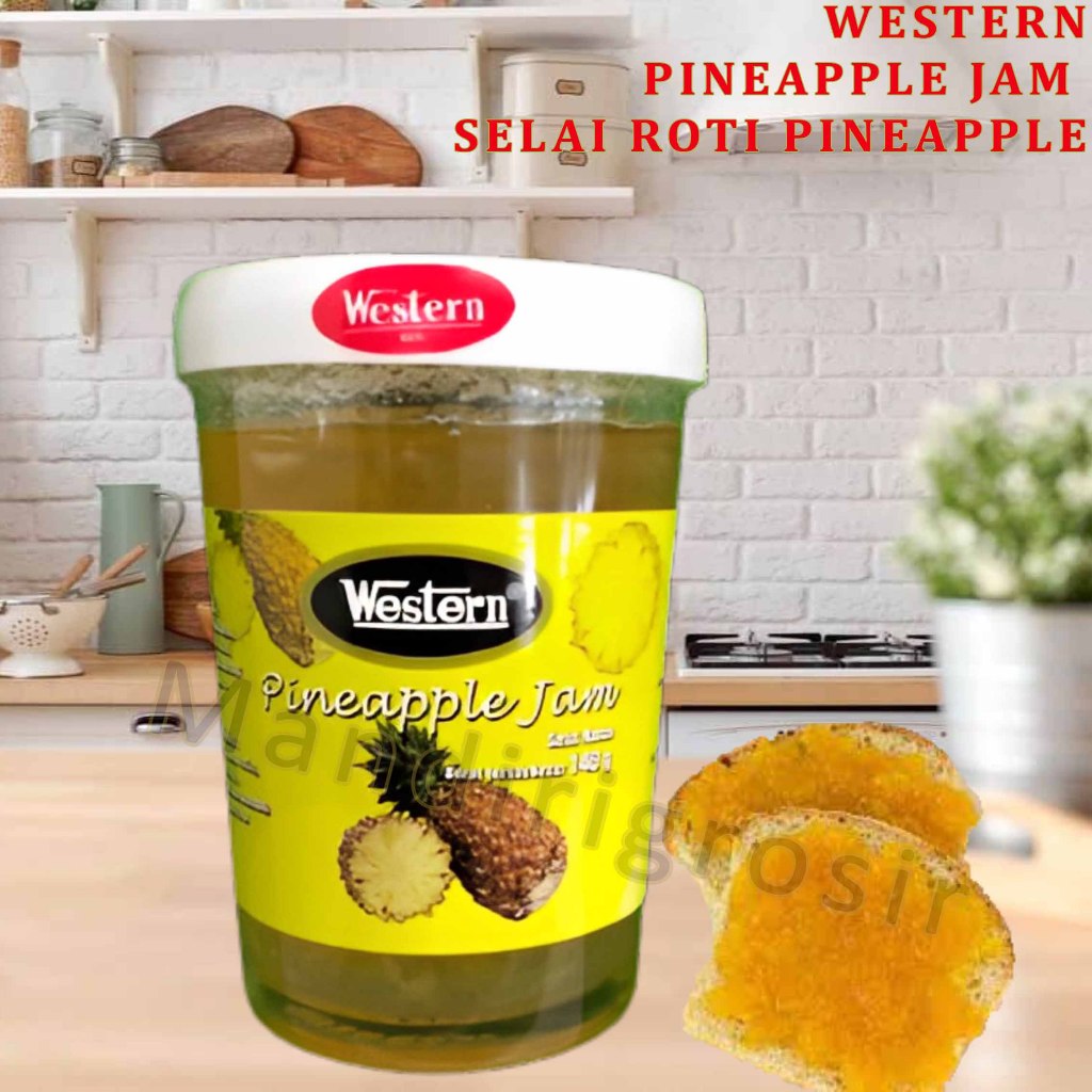 

Selai Roti Rasa Pineapple * Western * Pineapple Jam * 140gr